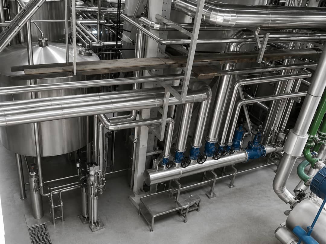 Industrial infrastructure background